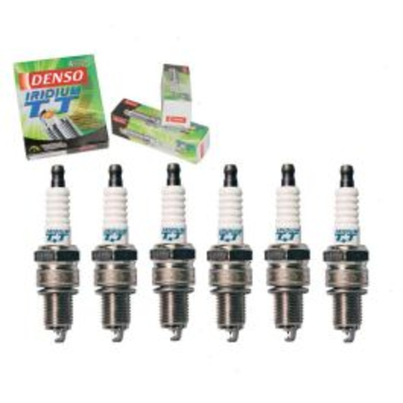 6 pc DENSO Iridium TT Spark Plugs for 1967-1969 GMC K15 K1500 Pickup 3.8L 4.1L L6