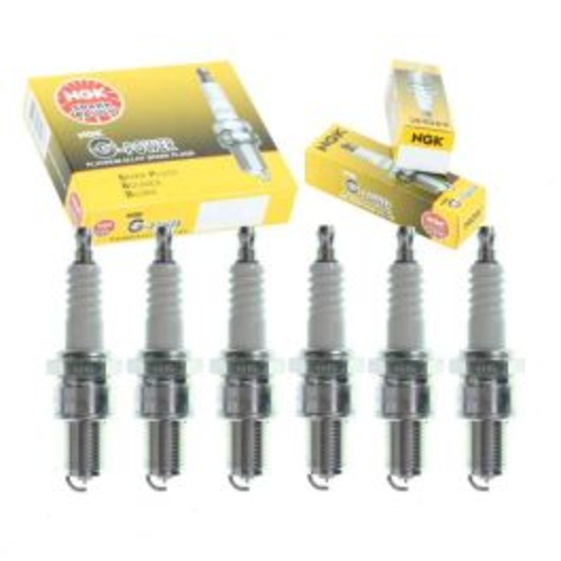 6 pc NGK G-Power Spark Plugs for 1967-1971 Aston Martin DBS 4.0L L6
