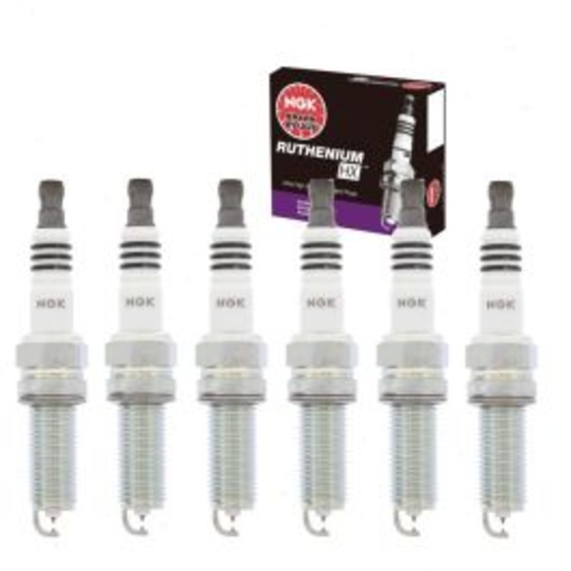 6 pc NGK Ruthenium HX Spark Plugs for 2009-2014 Acura TL 3.5L 3.7L V6