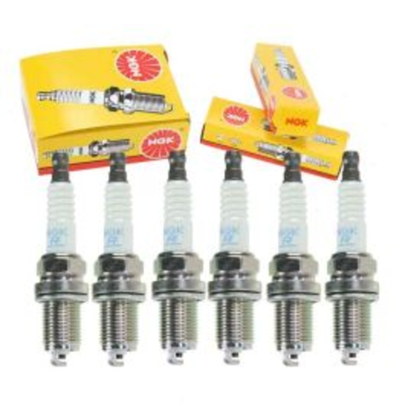 6 pc NGK Standard Spark Plugs for 1993-2004 Isuzu Rodeo 3.2L V6