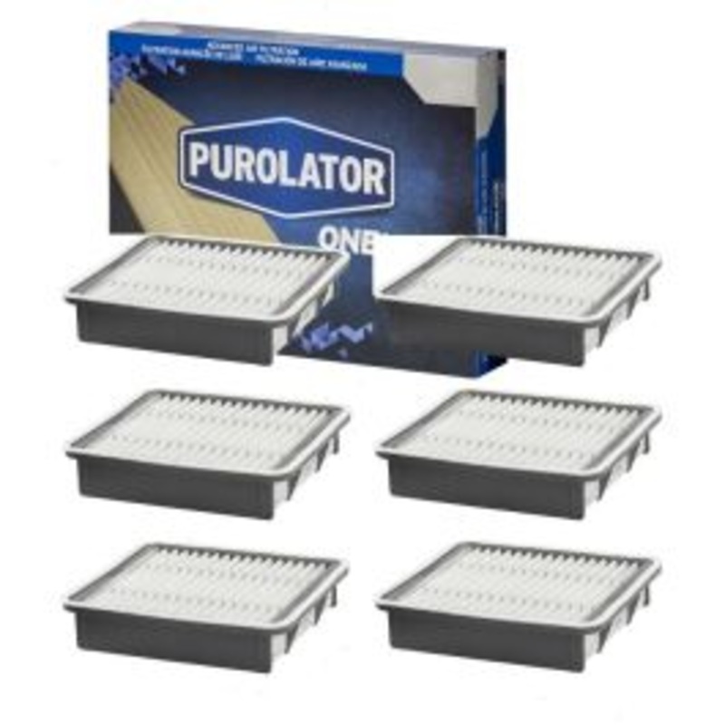 6 pc Purolator ONE A35278 Air Filters