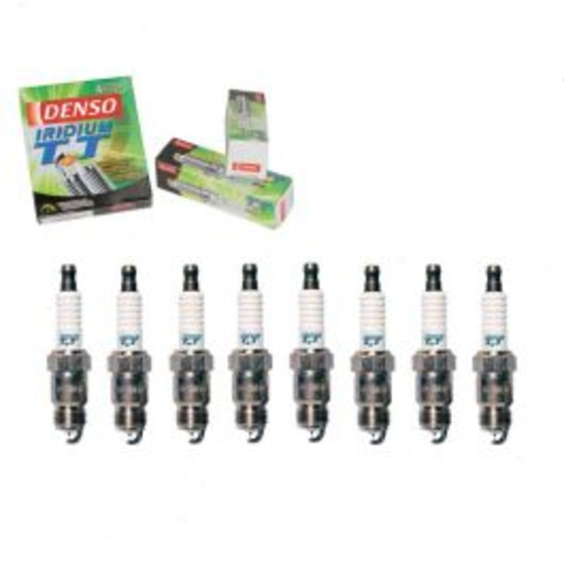 8 pc DENSO Iridium TT Spark Plugs for 1989 Chevrolet V3500 7.4L V8