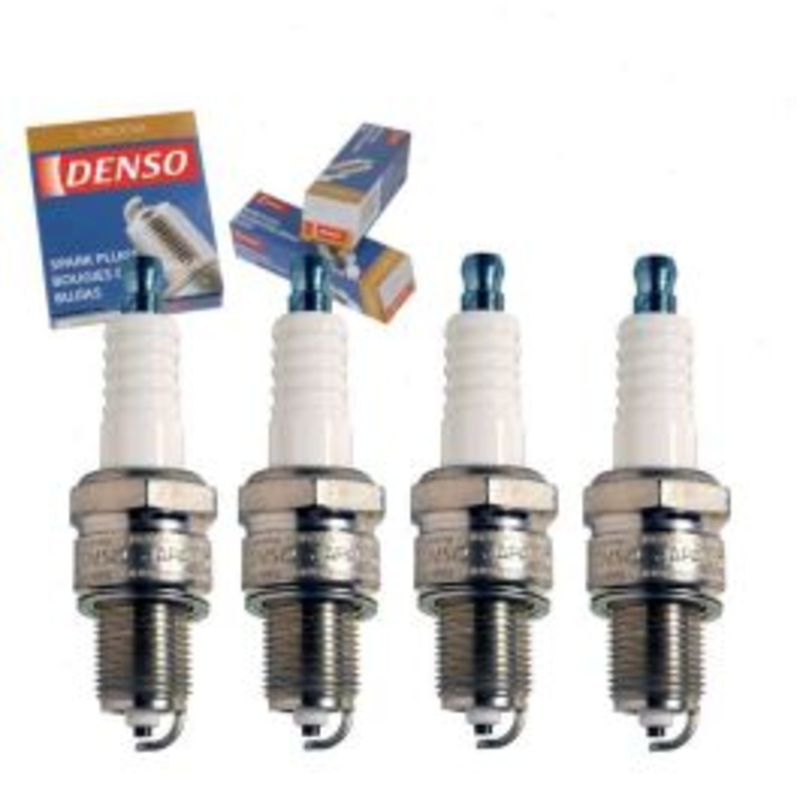 4 pc DENSO Standard U-Groove Spark Plugs for 1966-1974 BMW 2002 2.0L L4