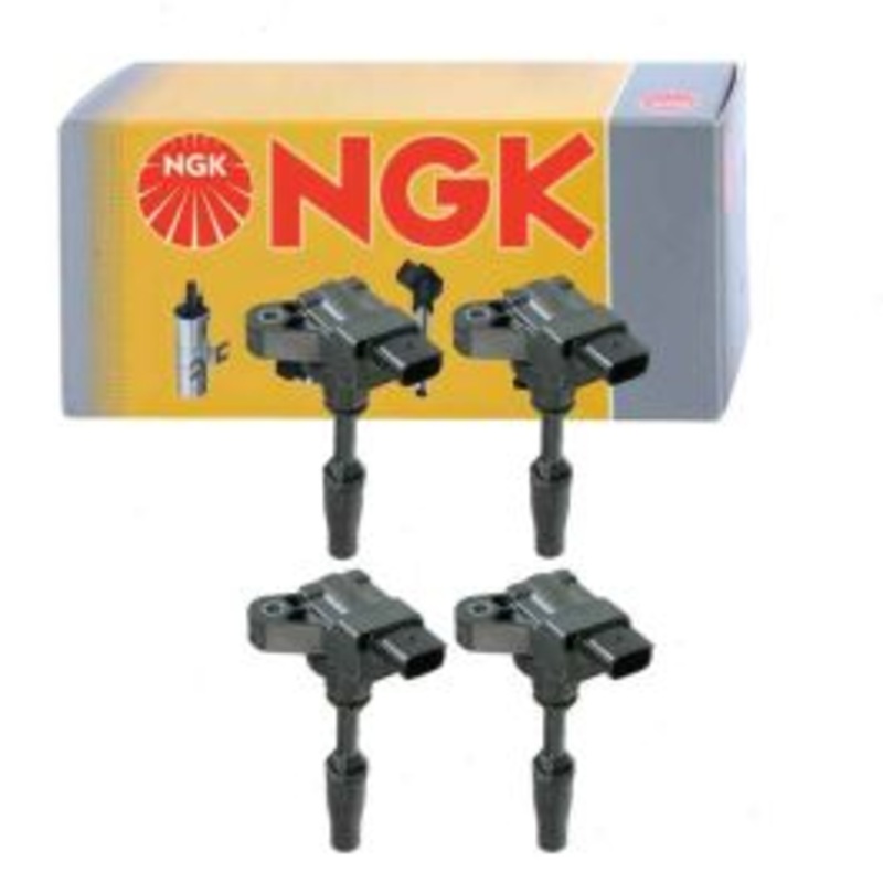 4 pc NGK Ignition Coils for 2015-2019 GMC Canyon 2.5L L4