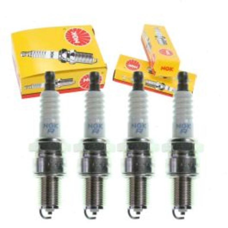 4 pc NGK Standard Spark Plugs for 1992 Mitsubishi Expo 2.4L L4