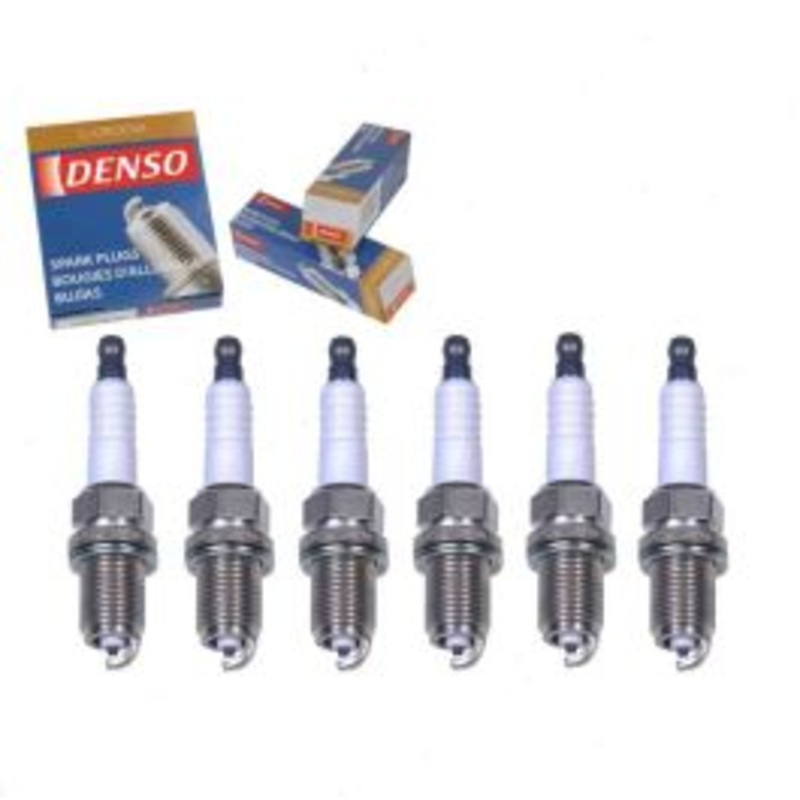 6 pc DENSO Standard U-Groove Spark Plugs for 1991-1996 Dodge Stealth 3.0L V6
