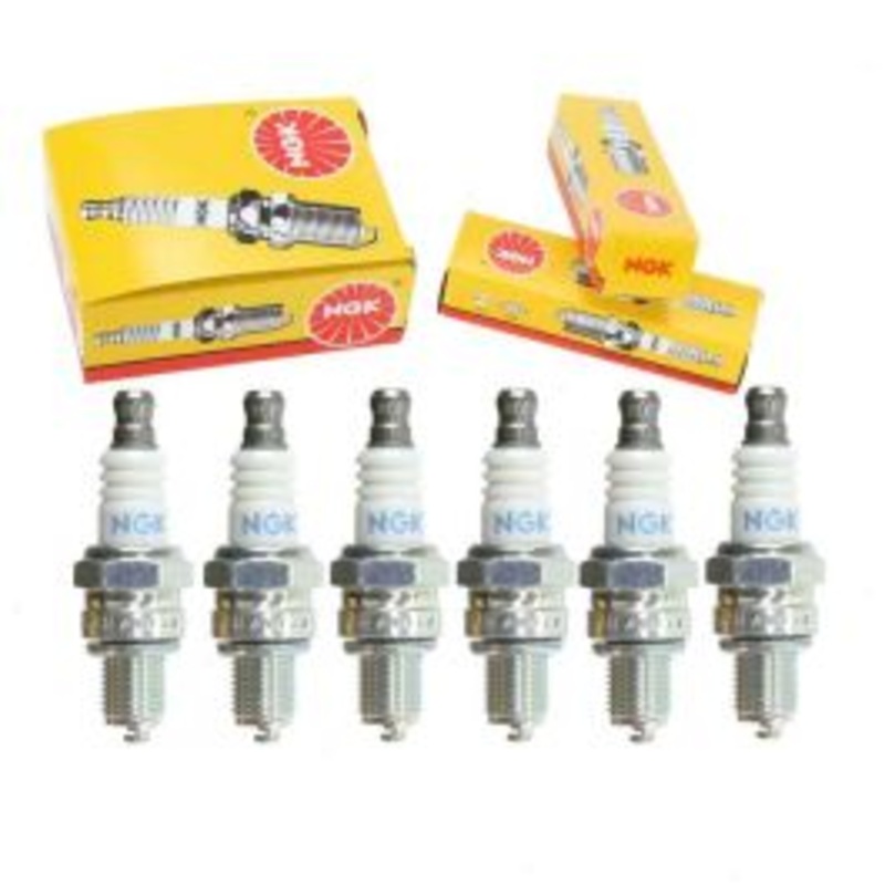 6 pc NGK Standard 3066 CMR7H Spark Plugs