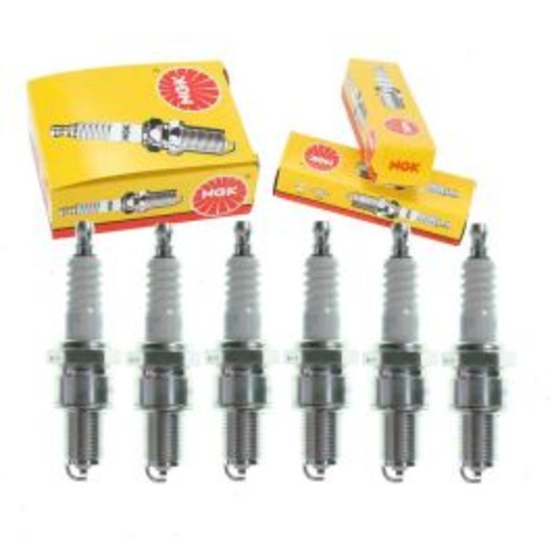 6 pc NGK Standard Spark Plugs for 1968-1969 Ferrari Dino 206 GT 2.0L V6