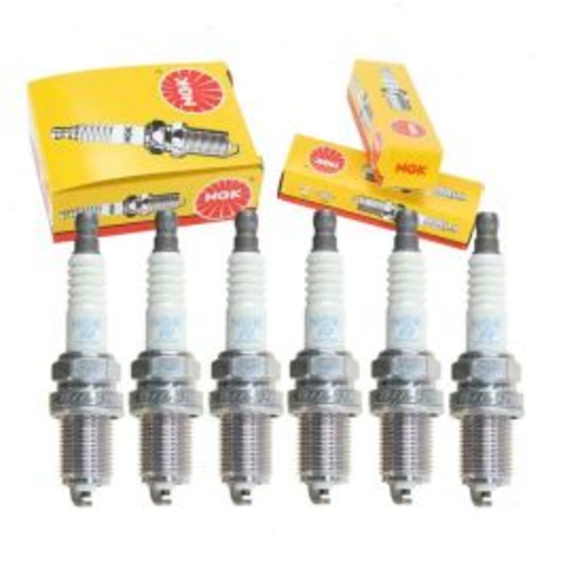 6 pc NGK Standard Spark Plugs for 1993 Mercedes-Benz 300TE 3.2L L6