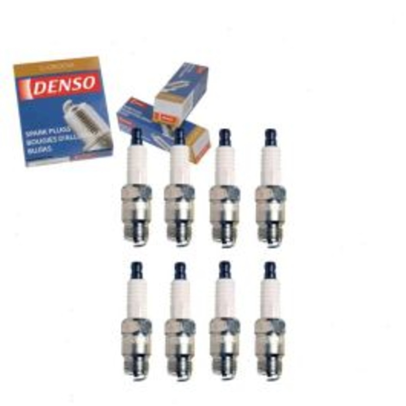8 pc DENSO Standard U-Groove Spark Plugs for 1972 Chevrolet Townsman 5.7L 6.6L 7.4L V8