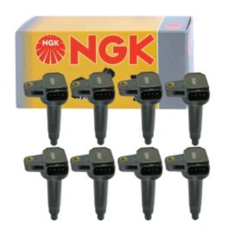 8 pc NGK Ignition Coils for 2003-2009 Toyota 4Runner 4.7L V8