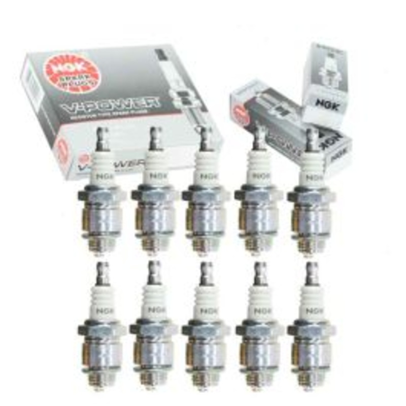 10 pc NGK V-Power 5574 BPM8Y SOLID Spark Plugs