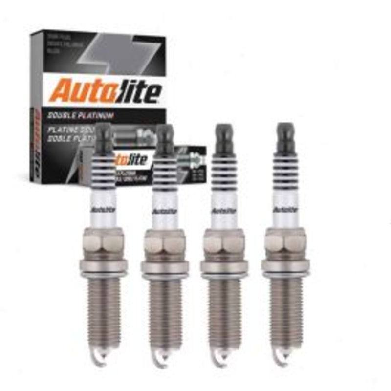 4 pc Autolite Double Platinum APP5682 Spark Plug