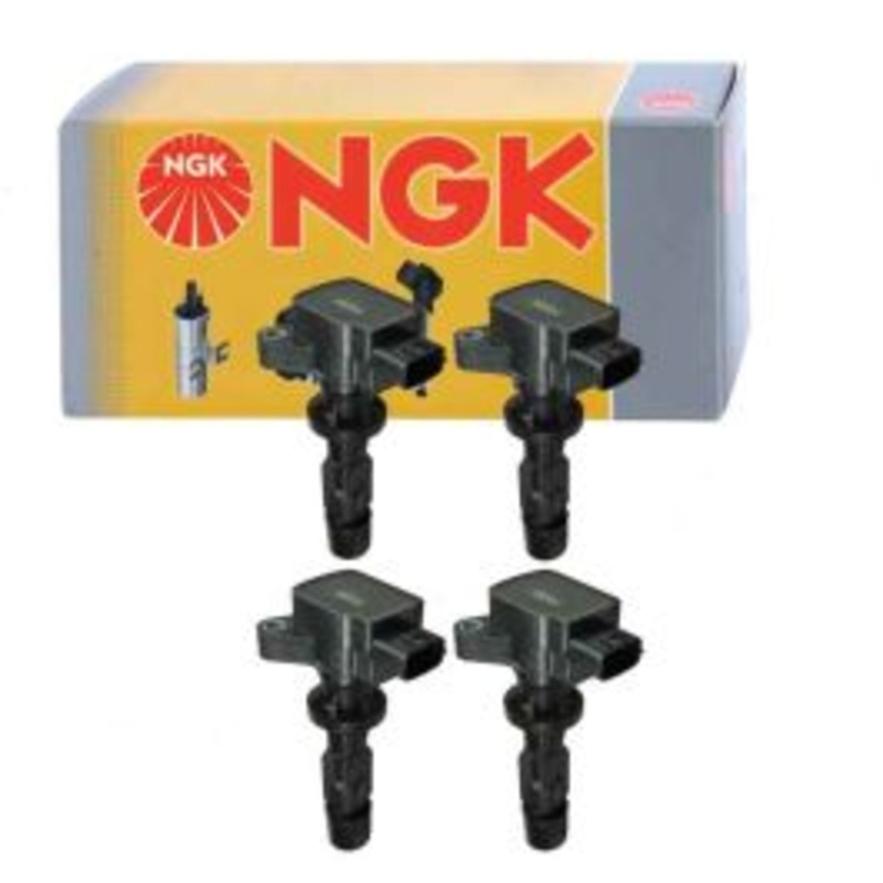 4 pc NGK Ignition Coils for 2007-2012 Mazda CX-7 2.3L 2.5L L4