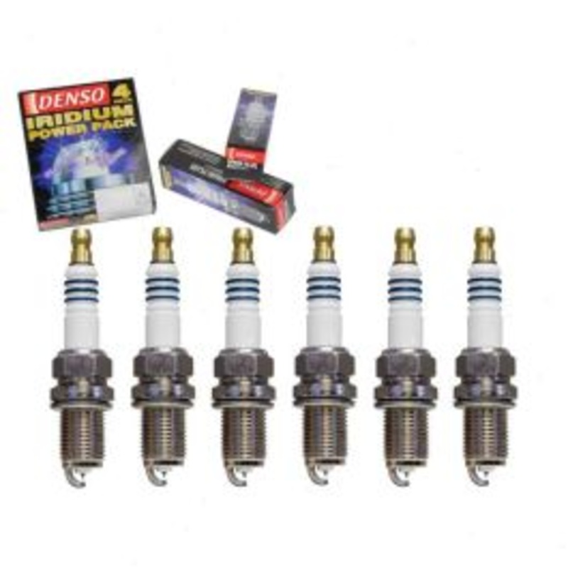 6 pc DENSO Iridium Power Spark Plugs for 2003-2008 Porsche 911 3.6L 3.8L H6