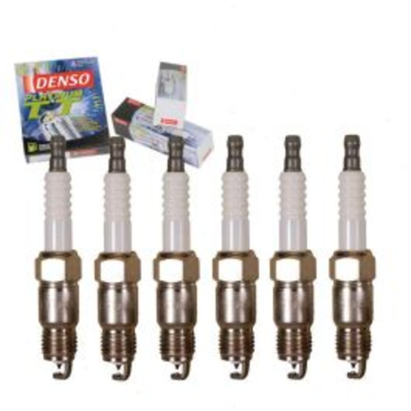 6 pc DENSO Platinum TT Spark Plugs for 1985-1987 Chevrolet El Camino 4.3L V6