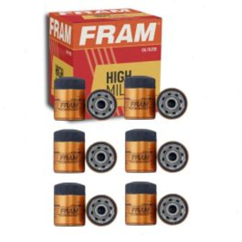 6 pc FRAM High Mileage HM3675 Engine Oil Filters