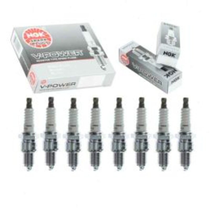 8 pc NGK V-Power Spark Plugs for 1974-1980 Dodge CB300 5.2L 5.9L V8