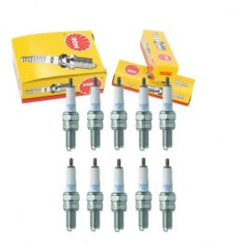 10 pc NGK Standard 1490 CR8E BLYB Spark Plugs