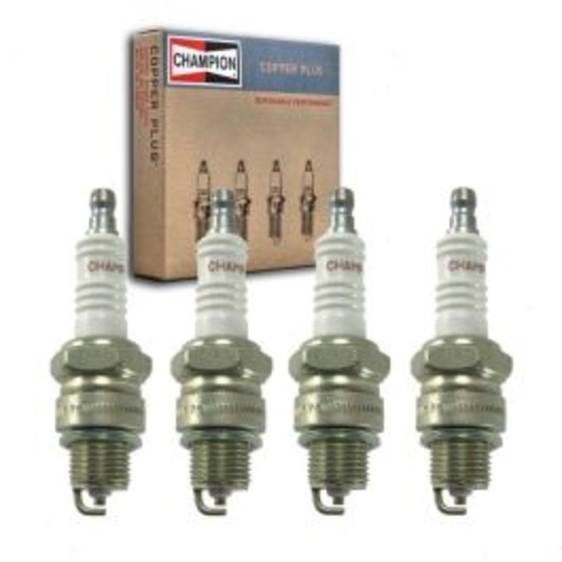 4 pc Champion Copper Plus Spark Plugs for 1955-1957 Triumph TR3 2.0L L4