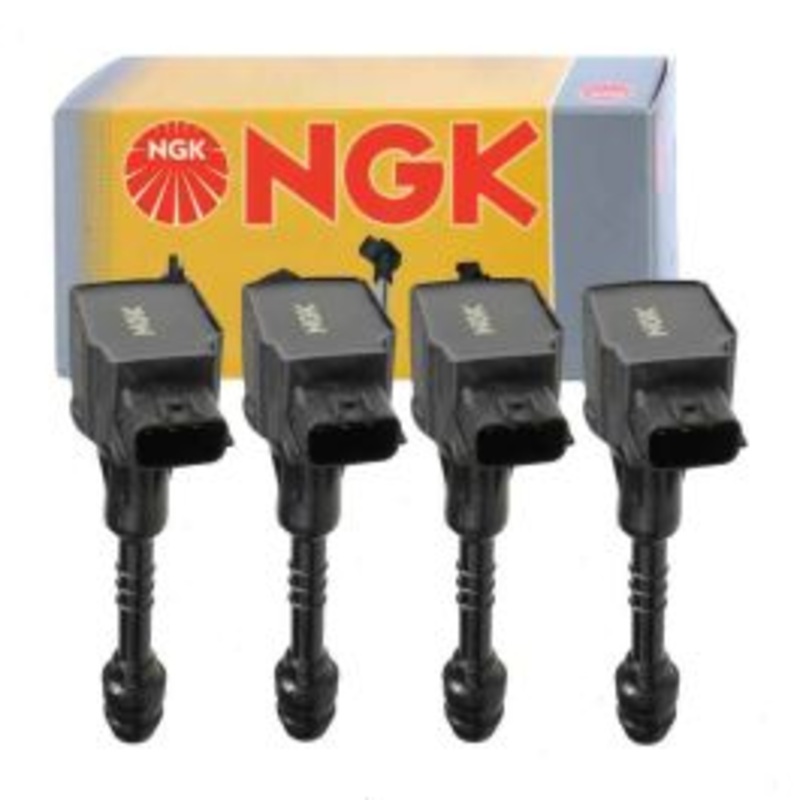 4 pc NGK Ignition Coils for 2002-2006 Nissan Sentra 1.8L L4