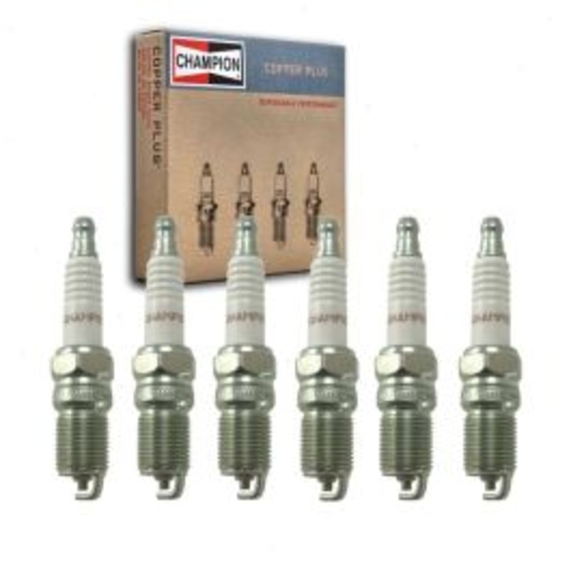 6 pc Champion Copper Plus Spark Plugs for 2006-2007 Buick Terraza 3.9L V6