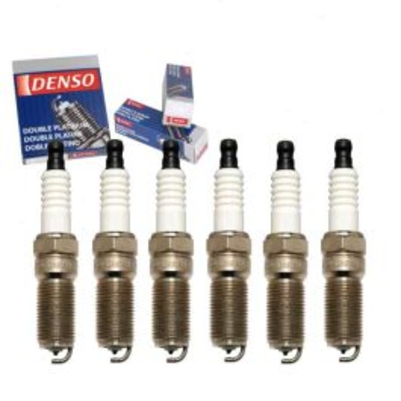 6 pc DENSO Double Platinum Spark Plugs for 2008-2009 Pontiac Torrent 3.6L V6
