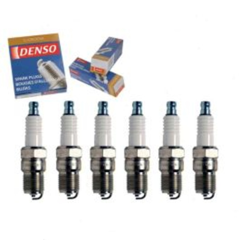 6 pc DENSO Standard U-Groove Spark Plugs for 1979-1983 Mercury Capri 2.8L 3.8L V6