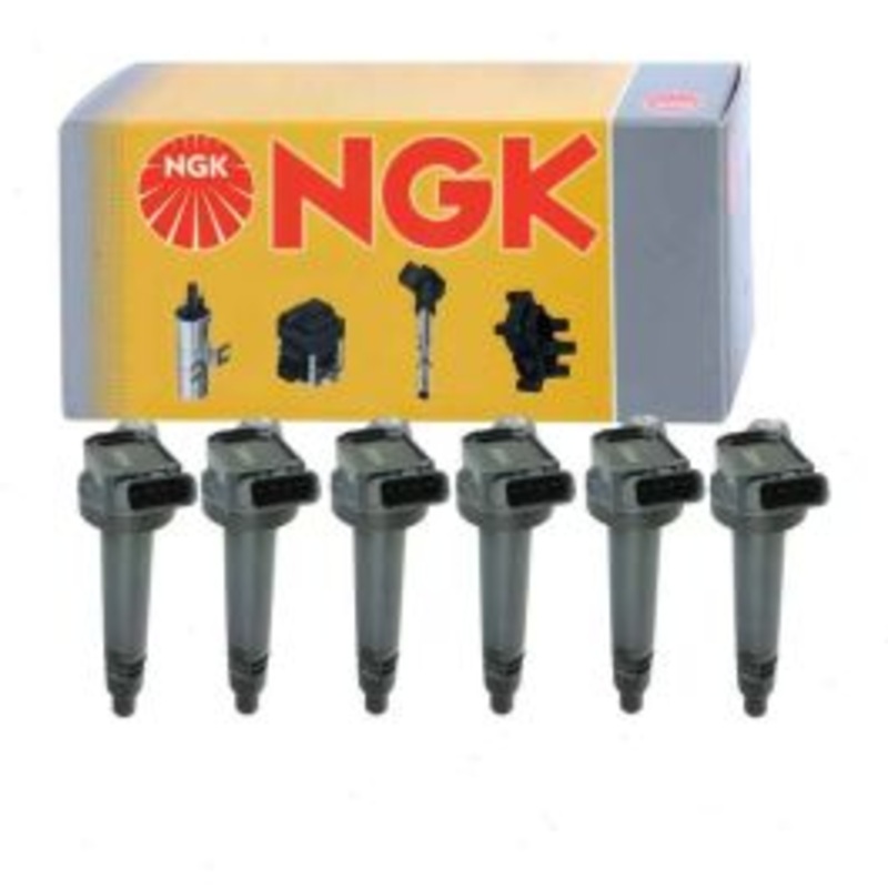 6 pc NGK Ignition Coils for 2006-2019 Lexus IS350 3.5L V6