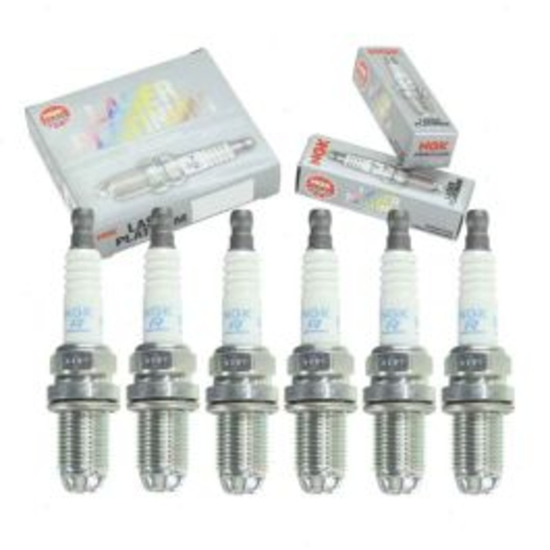 6 pc NGK Laser Platinum Spark Plugs for 2001-2005 BMW 530i 3.0L L6