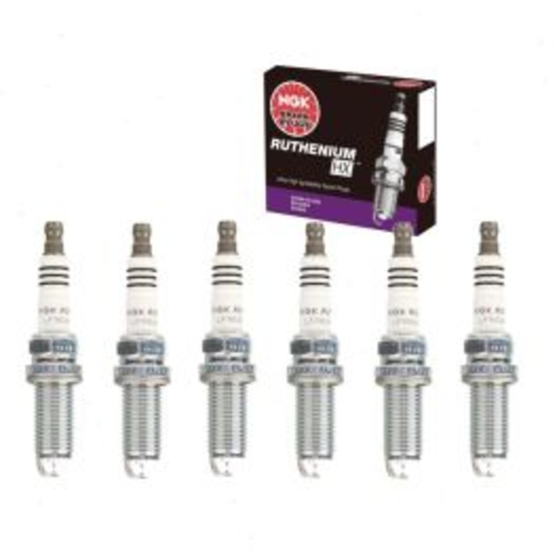 6 pc NGK Ruthenium HX Spark Plugs for 2006-2011 BMW Z4 3.0L L6