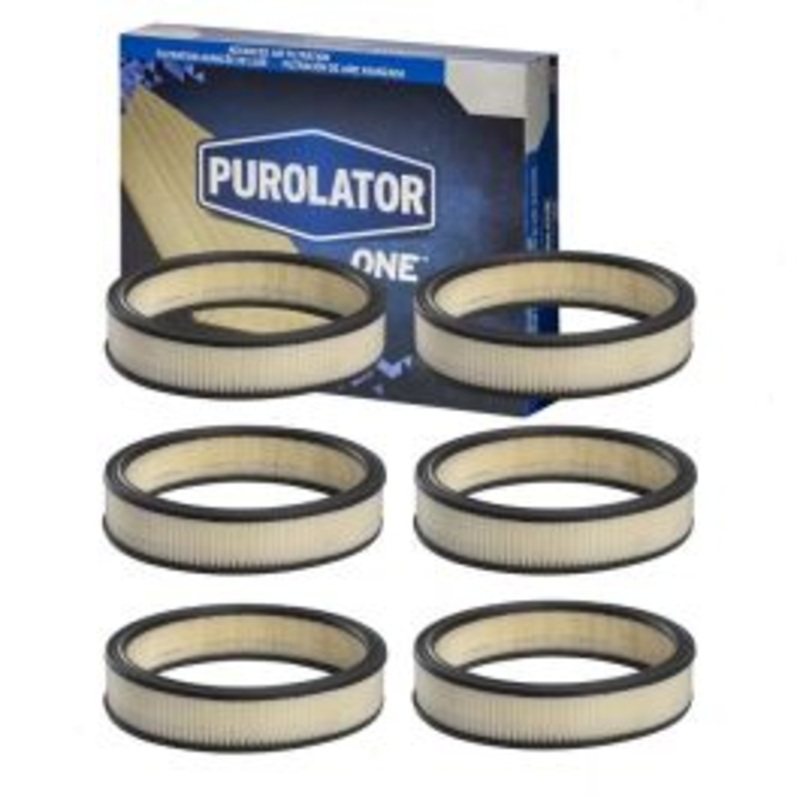 6 pc Purolator ONE A50831 Air Filters