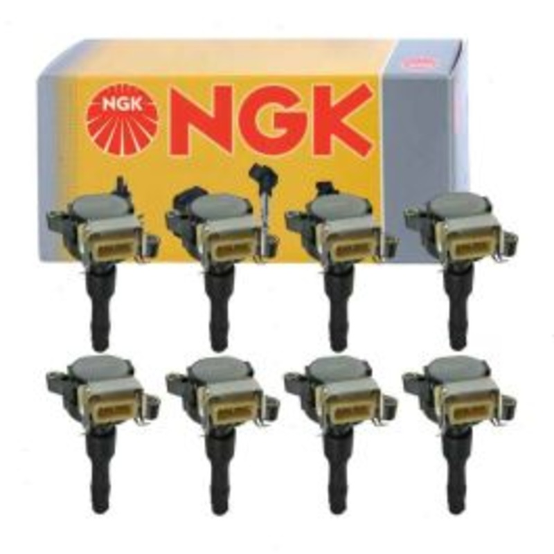 8 pc NGK Ignition Coils for 1997-2003 BMW 540i 4.4L V8