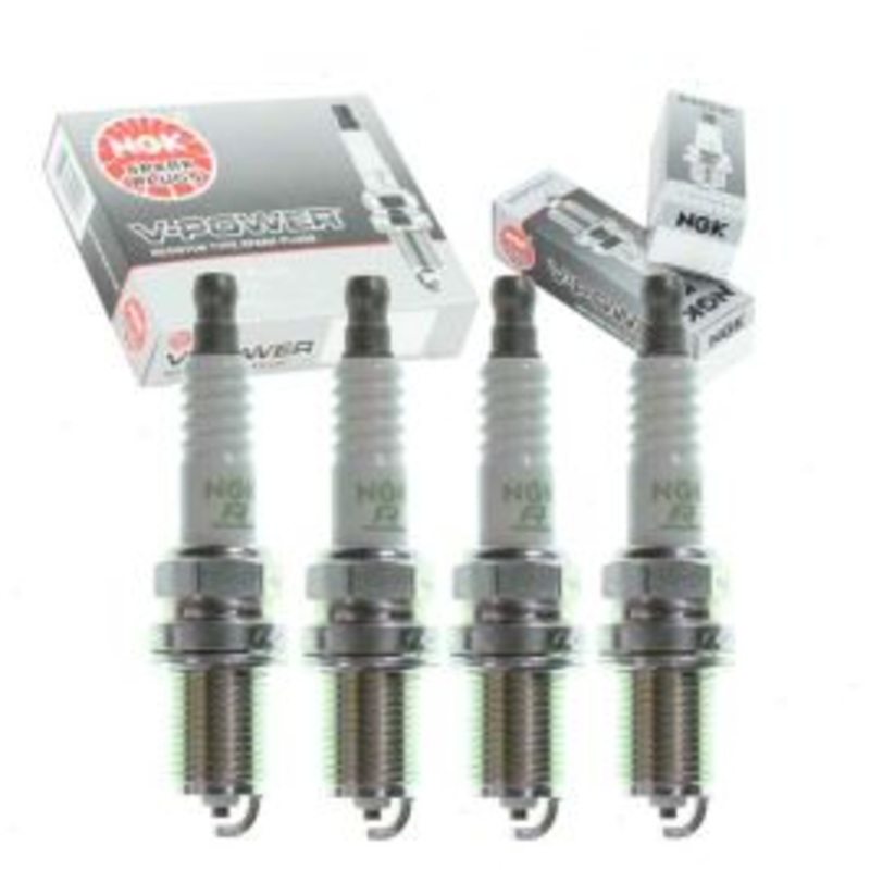 4 pc NGK V-Power Spark Plugs for 1991-1992 Saturn SC 1.9L L4
