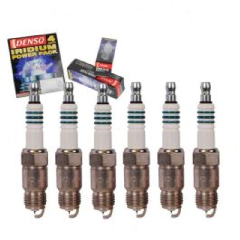 6 pc DENSO Iridium Power Spark Plugs for 1986-1987 Pontiac Grand Prix 4.3L V6