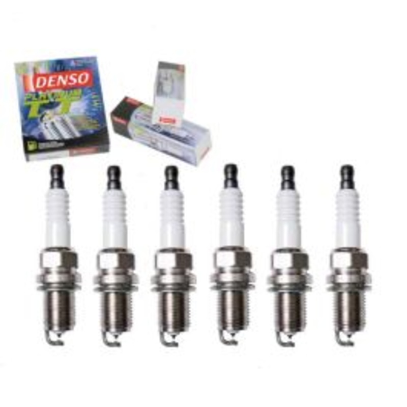 6 pc DENSO Platinum TT Spark Plugs for 2000-2005 Dodge Stratus 2.5L 3.0L V6
