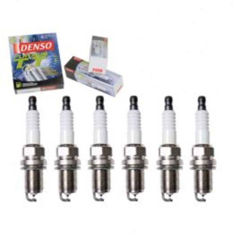 6 pc DENSO Platinum TT Spark Plugs for 2000-2005 Mitsubishi Eclipse 3.0L V6