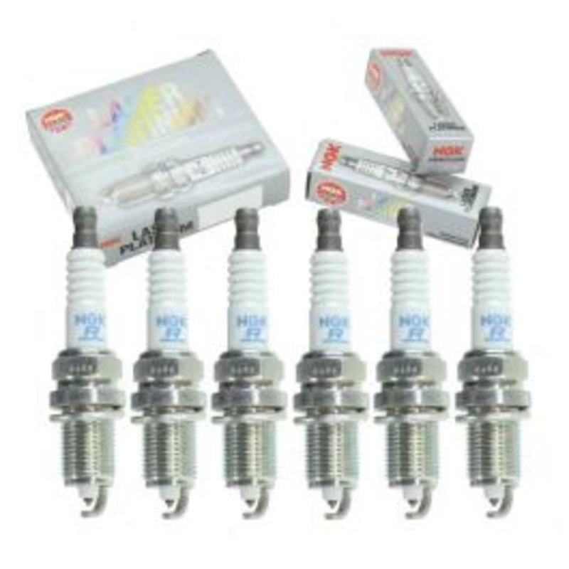 6 pc NGK Laser Platinum Spark Plugs for 1998-2009 Dodge Durango 3.7L 3.9L V6