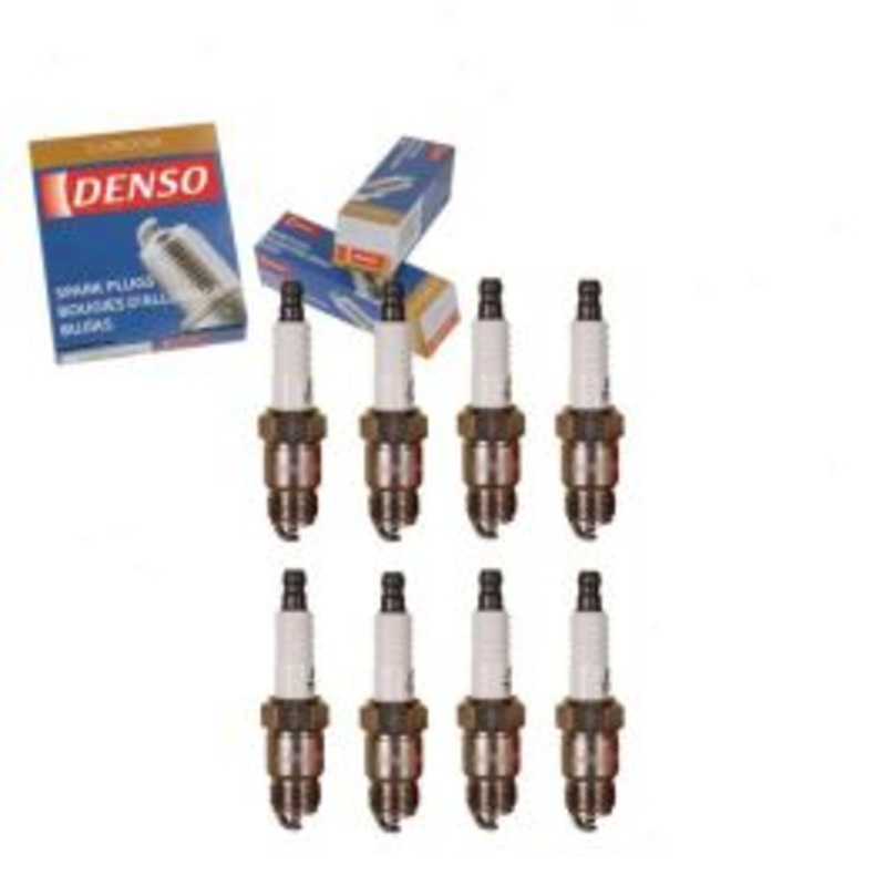 8 pc DENSO Standard U-Groove Spark Plugs for 1971 Chevrolet G30 Van 5.7L V8