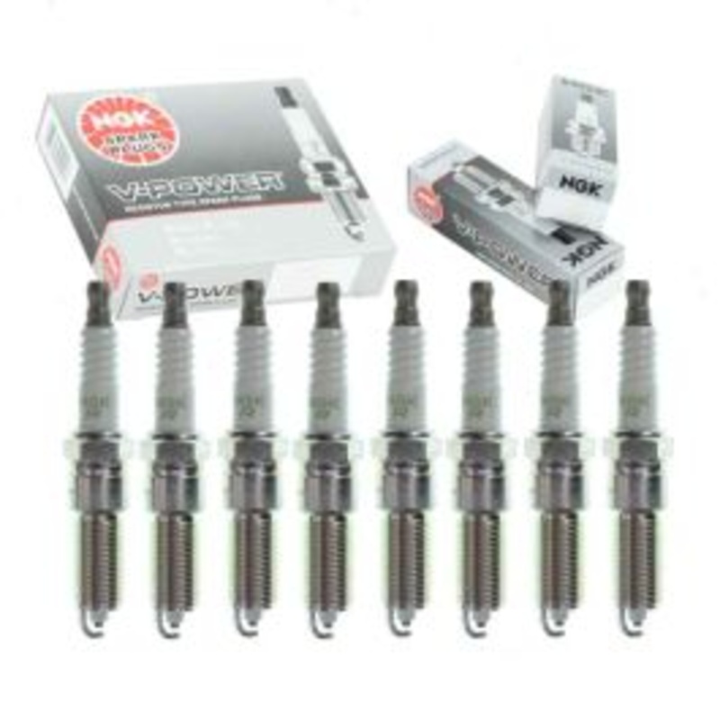 8 pc NGK V-Power 5306 LZTR4A-11 Spark Plugs