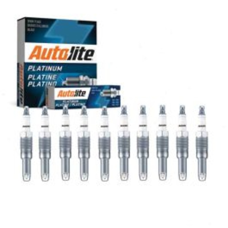 10 pc Autolite Platinum Spark Plug for 2005-2008 Ford F-250 Super Duty 6.8L
