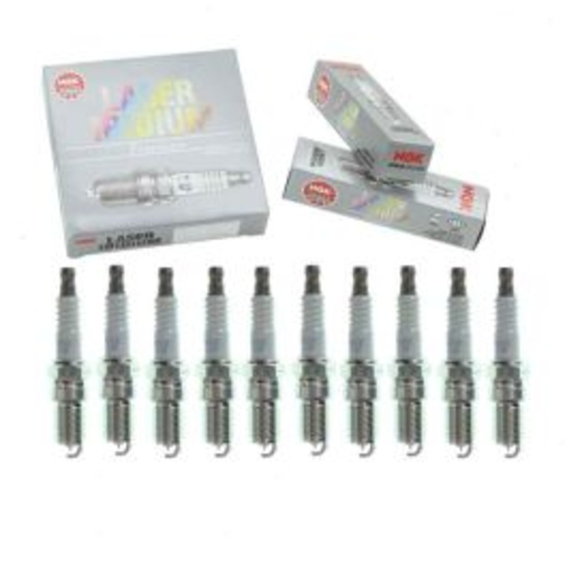 10 pc NGK Laser Iridium Spark Plugs for 1997-2002 Ford E-350 Econoline Club Wagon 6.8L V10
