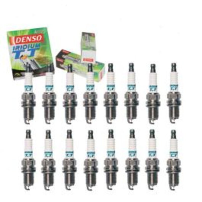 16 pc DENSO Iridium TT Spark Plugs for 2005 Mercedes-Benz SLK55 AMG 5.5L V8