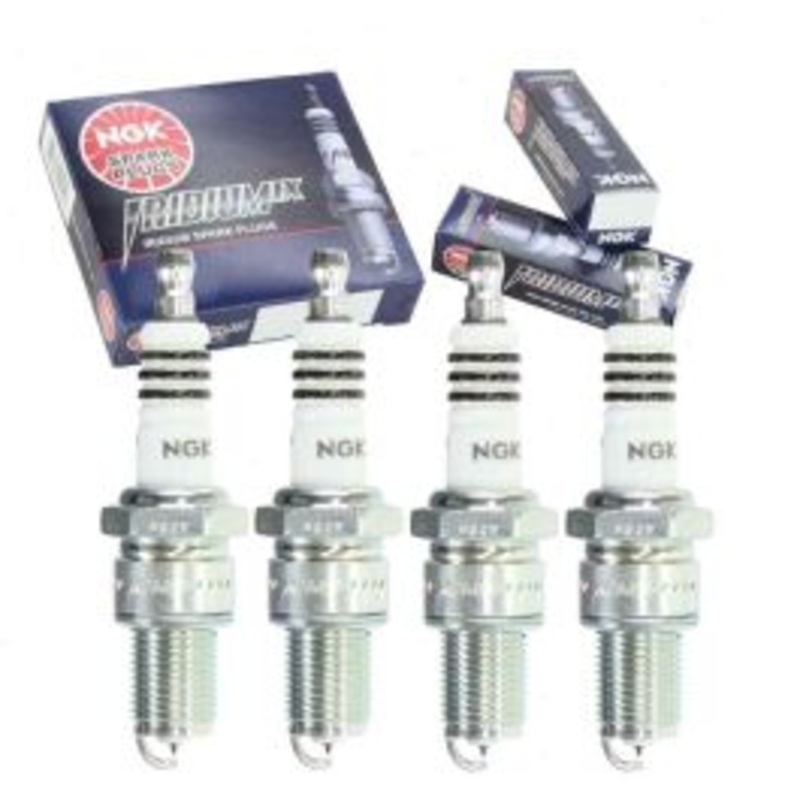 4 pc NGK Iridium IX Spark Plugs for 1976 Nissan F10 1.4L L4
