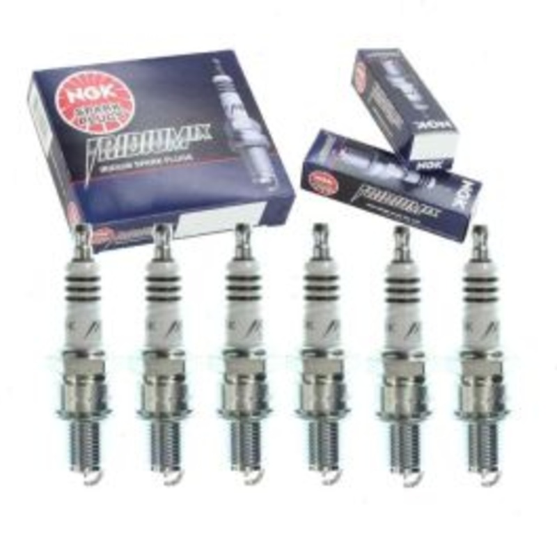 6 pc NGK Iridium IX Spark Plugs for 1972-1973 Ferrari Dino 246 GTS 2.4L V6