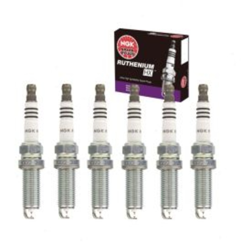 6 pc NGK Ruthenium HX Spark Plugs for 2009-2012 Infiniti FX35 3.5L V6