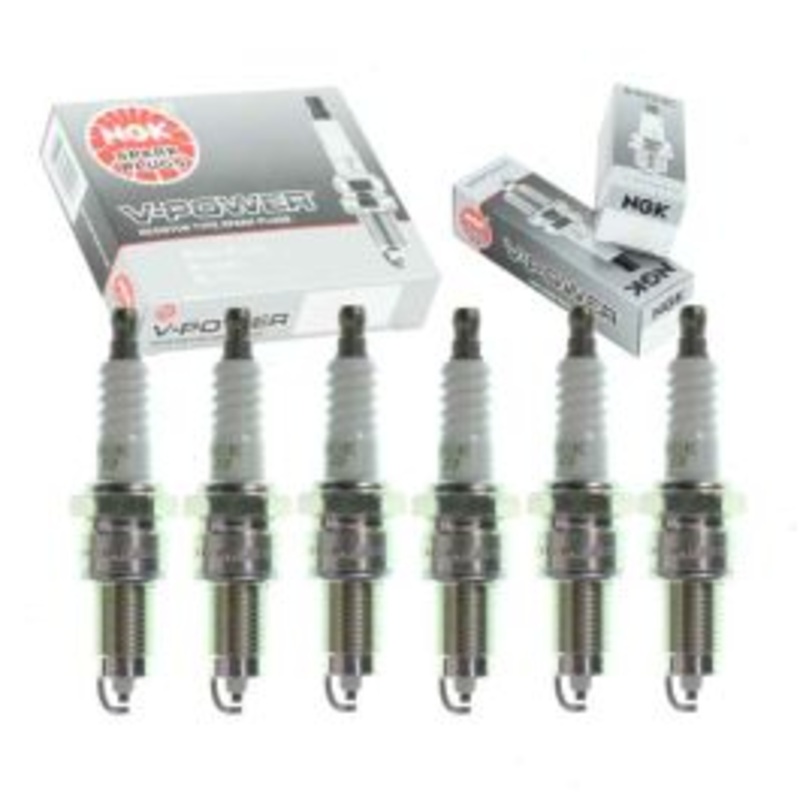 6 pc NGK V-Power Spark Plugs for 1978-1980 American Motors AMX 4.2L L6