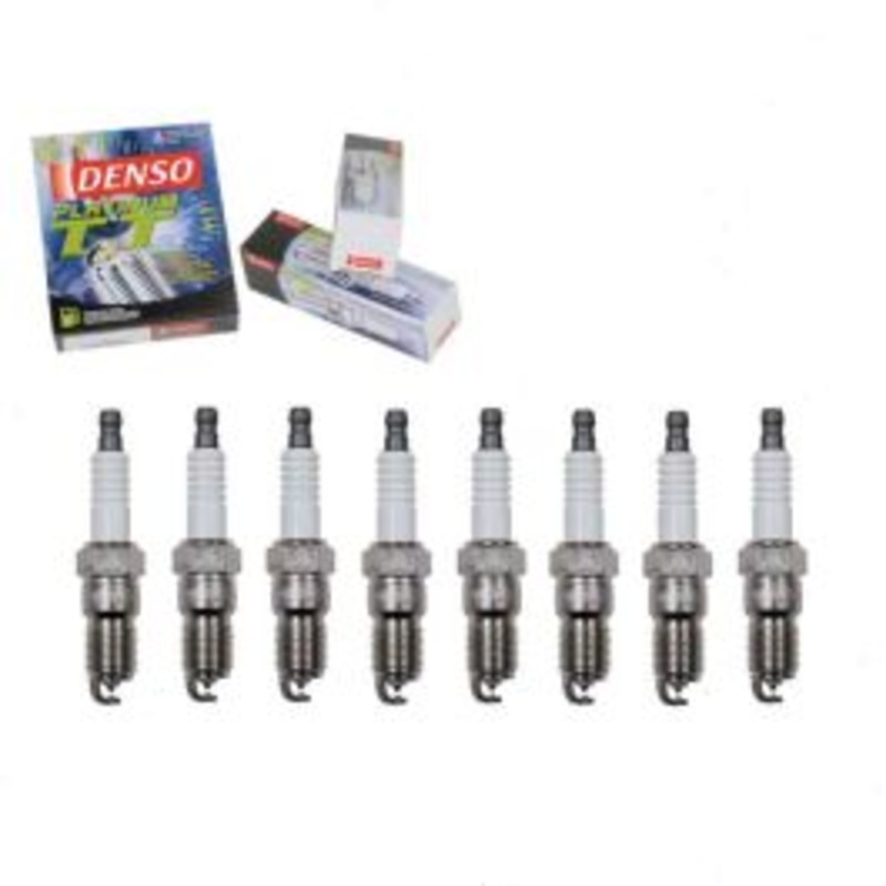 8 pc DENSO Platinum TT Spark Plugs for 1999-2004 GMC Sierra 2500 5.3L 6.0L V8