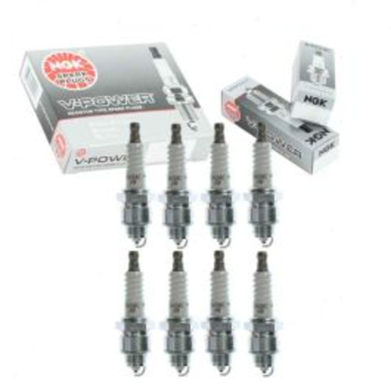 8 pc NGK V-Power Spark Plugs for 1960-1973 Dodge Polara 5.2L 5.9L 6.3L 6.6L 6.8L 7.2L V8