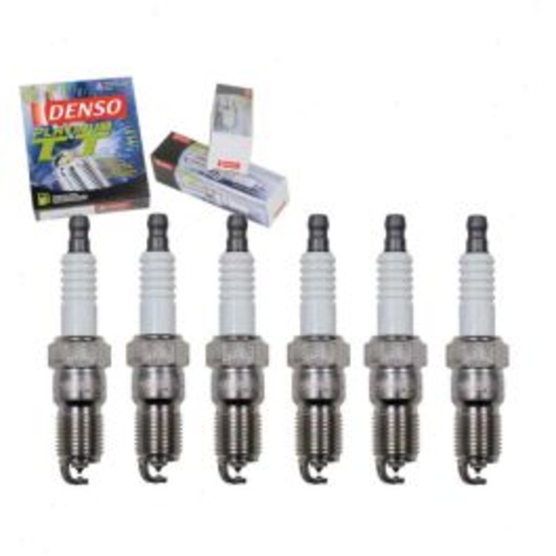 6 pc DENSO Platinum TT Spark Plugs for 1982-1983 Ford F-100 3.8L V6